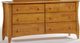 Night & Day Furniture™ Clove Cases Medium Oak Dresser-0