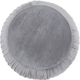 TOV Furniture Tulip Grey Velvet Ottoman-2