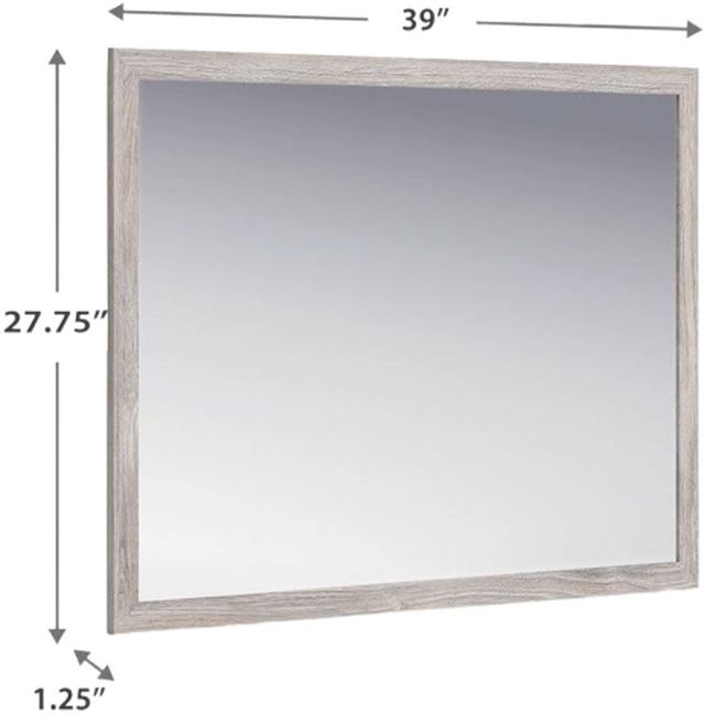 Signature Design by Ashley® Vessalli Gray Bedroom Mirror-2