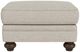 Flexsteel® Winston Silver Driftwood Ottoman-1