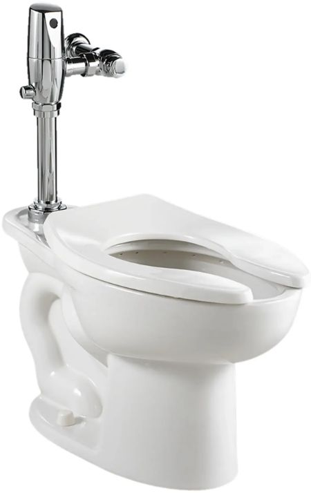 American Standard Madera White 15" EverClean® Toilet System with Touchless Selectronic® Piston Flush Valve, 1.28 gpf/4.8 Lpf-0