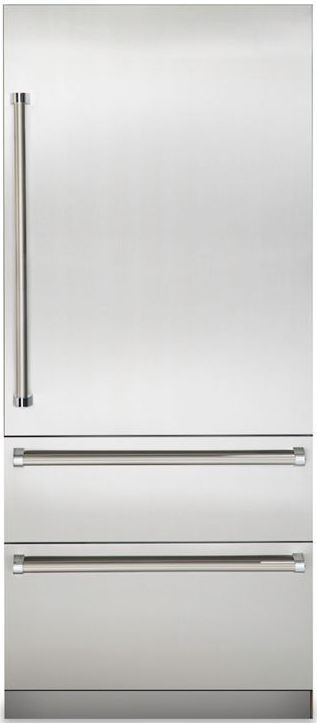 Viking® Professional 7 Series 20.0 Cu. Ft. Stainless Steel Built In Bottom Freezer Refrigerator-0
