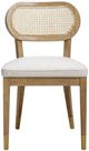 TOV Furniture Cosette Cream/Natural Dining Chair-3
