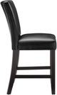 Steve Silver Co. Carrara Black Upholstered Counter Stool-3