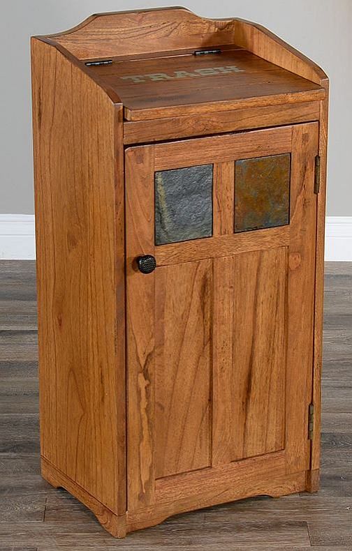 Sunny Designs™ Sedona Rustic Oak Trash Box