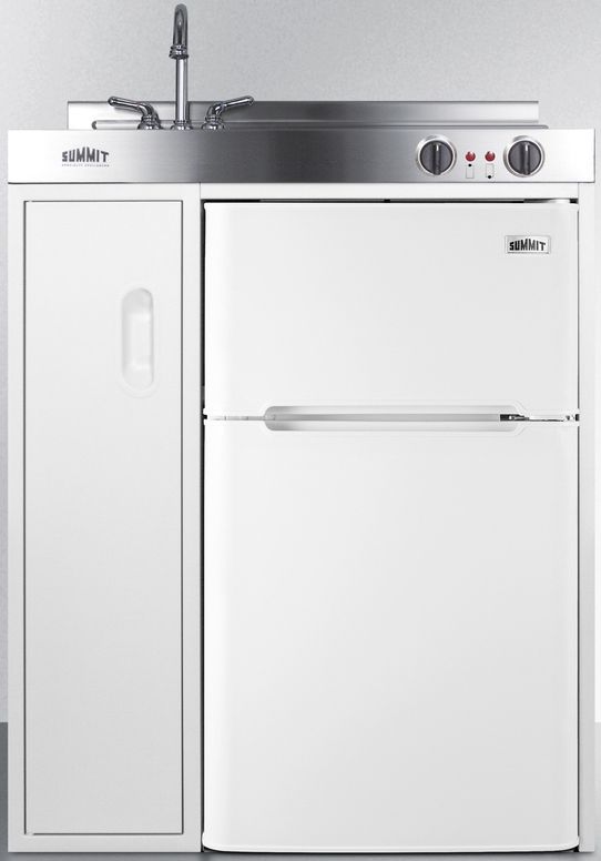 Summit® 30" White All-In-One Kitchenette