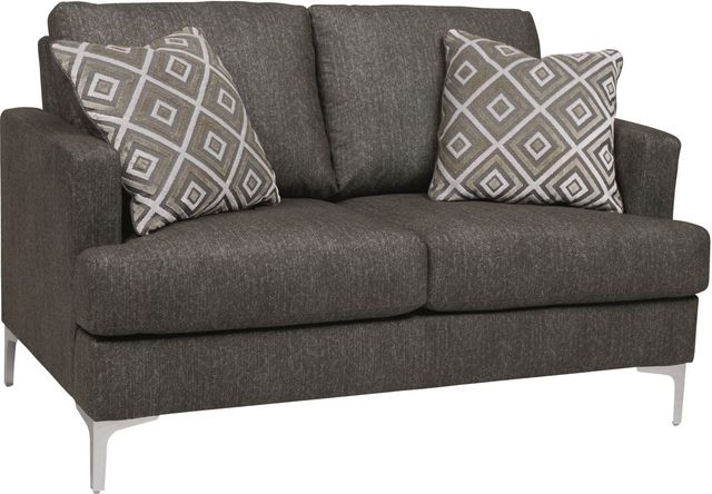 Signature Design by Ashley® Arcola 2-Piece Java Living Room Set-2