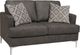 Signature Design by Ashley® Arcola 2-Piece Java Living Room Set-2