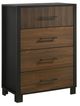 Crown Mark Nemy Black/Brown Chest-0