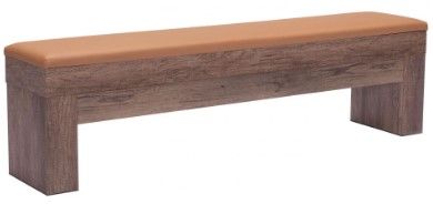 Zuo® Modern Bonkers 2-Piece Brown Storage Bench Set-0