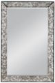 Bassett Mirror Mic Antique Black Glass Wall Mirror-0