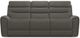 La-Z-Boy® Soren Pewter Leather Reclining Sofa-1