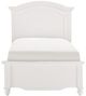 Mazin Furniture Meghan 4 Piece White Twin Bedroom Set-2
