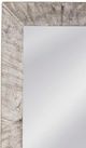 Bassett Mirror Jameston Distressed White Floor Mirror-1