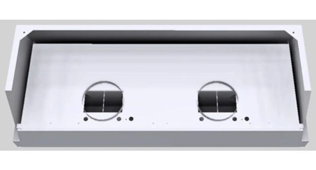 Vent-A-Hood® Designer Series 60" White Wall Mounted Range Hood-3
