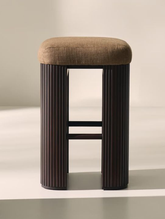 Rowe® Customizable Kindred Barstool in Godiva Legs-1