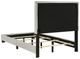 Coaster® Dorian Cream Twin Upholstered Panel Bed -3