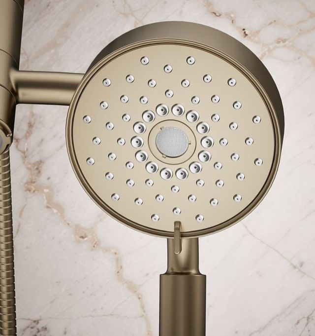 KOHLER® Purist® Vibrant Brushed Bronze 1.75 GPM 2-in-1 Multifunction Shower Combo Kit-4