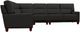 La-Z-Boy® Draper 4-Piece Mink L-Shape Sectional-1