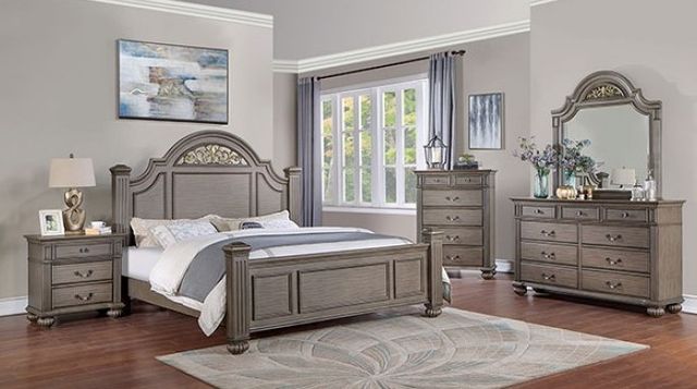 Furniture of America® Syracuse Gray Dresser-1
