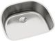 Elkay Lustertone® Classic Lustrous Satin 23-5/8" x 21-1/4" x 7-1/2" Single Bowl Undermount Sink with Perfect Drain®-0