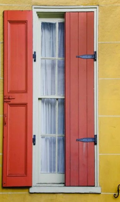 Stylecraft Dann Folely Lifestyle Pastel Windows II Blue/Red/White/Yellow Wall Art-1