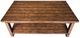 American Wholesale Furniture Woodsman Medium Walnut Cocktail Table-0