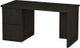Crate Designs™ Furniture Espresso Lacquer Top Desk-0
