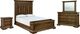 Signature Design by Ashley® Frantanna 4-Piece Brown Queen Bedroom Set-0