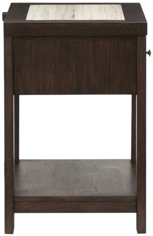 Magnussen Home® Tauren Coffee Bean Brown Open Nightstand-4