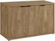 Coaster® Pepita Mango Brown 3-Door Accent Cabinet with Adjustable Shelves-0