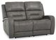 Palliser® Furniture Customizable Washington Power Reclining Loveseat with Power Headrest and Lumbar-0