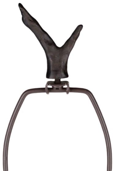 Surya Weber Bronze /Hand Finished Metallic Table Lamp-4