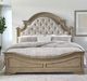 Liberty Furniture Magnolia Manor Taupe/Weathered Bisque California King Upholstered Panel Bed-1