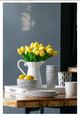 A & B Home Green/Yellow Faux Tulip 9-Stem Bundle-3