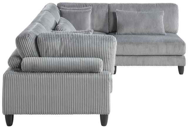 Homelegance® Robstown 4-Piece Gray Modular Sectional-3