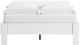 Signature Design by Ashley® Socalle Matte White Queen Platform Bed-3