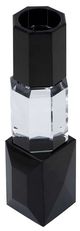 A & B Home Black/Clear Tealight Candle Holder-0