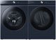 Samsung Bespoke Series Brushed Navy Front Load Washer & Gas Dryer Laundry Pair-0