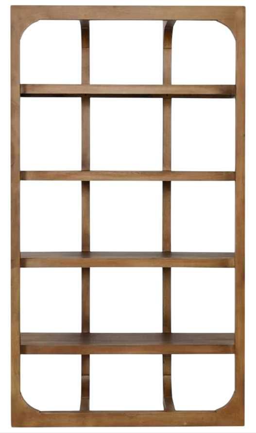 Classic Home Gordon Natural Bookcase-2