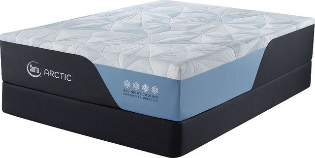 Serta® Arctic Gel Memory Foam Plush Tight Top Queen Mattress-3