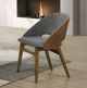ACME Furniture Delmon 2-Piece Dark Walnut/Gray Side Chair Set-1