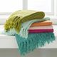 Surya Tilda Emerald 59"x51" Throw Blanket-1