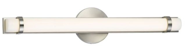 Cal® Lighting & Accessories Brushed Steel Vanity Light-0
