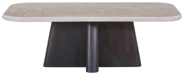 ACME Furniture Jacory Bottocino Marble Top Coffee Table with Espresso Base-2