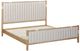 Modus Furniture Furano Brun/Ginger Full Upholstered Panel Bed-2