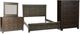 Liberty Furniture Thornwood Hills 4-Piece Rock Beaten Brown with Saw Cuts Queen Panel Bedroom Set with Chest-0