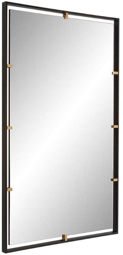 Uttermost® Egon Bronze Rectangular Mirror-2