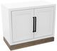 Legends Home Nora Barnwood/Jasmine White 2-Door Base Cabinet-0