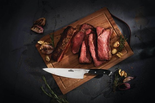 Napoleon® Premium Cutting Board and Knife Set-1